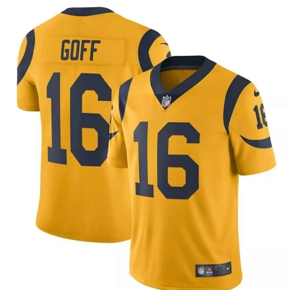 Nike Jared Goff Los Angeles Rams Jersey - Picture 1 of 6